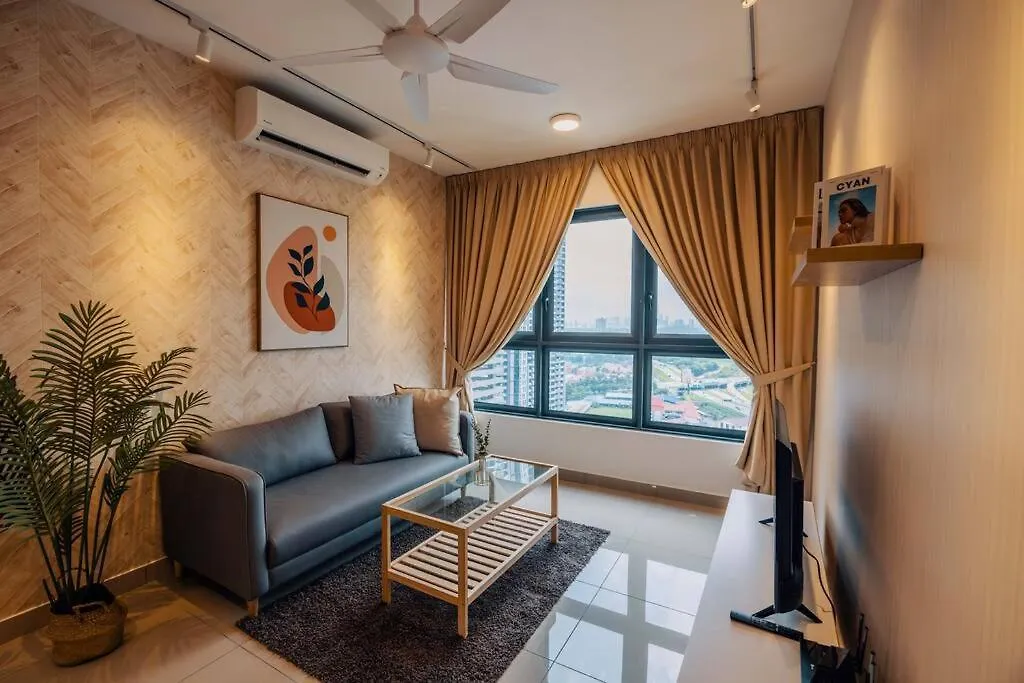 New! Cozy Muji 3Br Near Sunway Velocity Near Aeon Maluri Mrt Kuala Lumpur 0*,